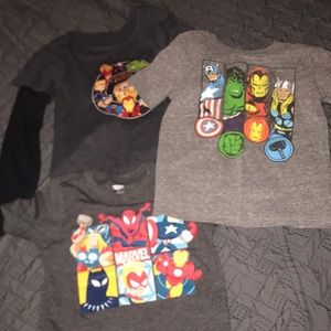 Marvel shirts bundle